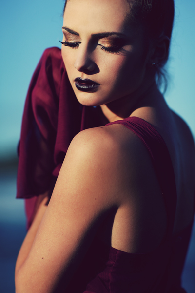 Female model photo shoot of Kayleigh June, makeup by Leisa Stephenson