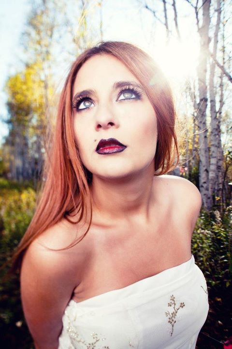 Female model photo shoot of MelisaxMarie by Eric Malette in Trail, makeup by dana lajeunesse