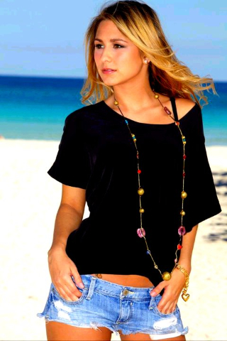 Female model photo shoot of LuisaP in Miami Beach, Fl