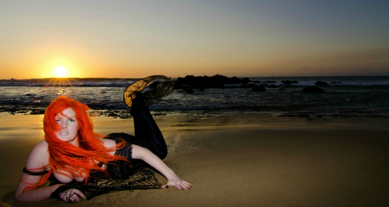 Female model photo shoot of Emma Destruction by Raw Image Capture in Mandurah, WA