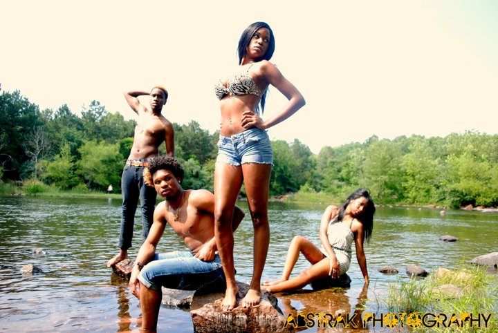 Male and Female model photo shoot of Abstrakt Photography and Christine LaShawn in Falls lake NC