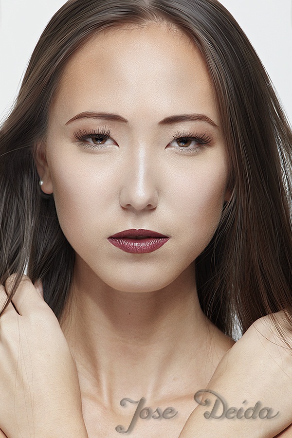 Female model photo shoot of Alicia Jean by Jose Deida, makeup by Xyzh