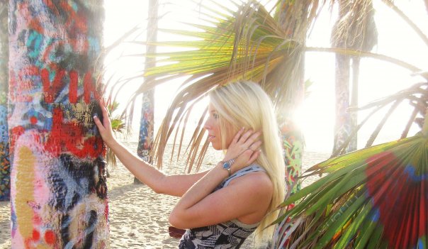 Female model photo shoot of MissLayne in Venice Beach, California