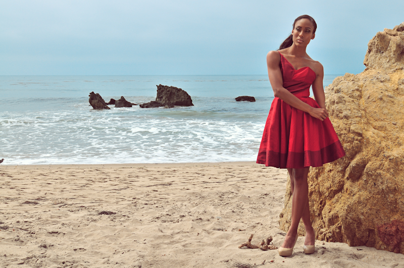 Male model photo shoot of Cory Barker Photography in Malibu, clothing designed by Christiane King