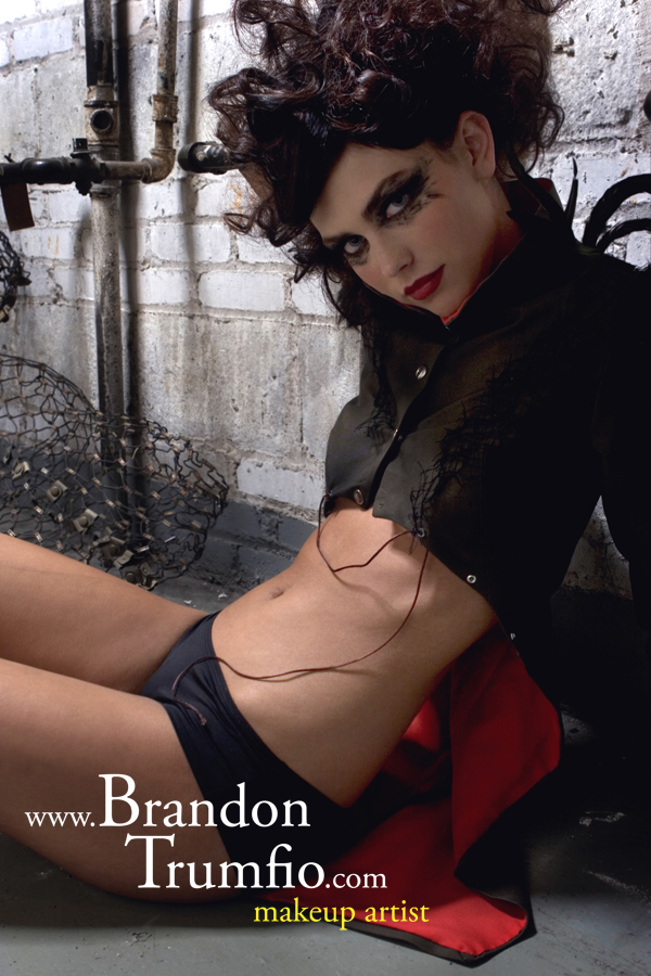 Male model photo shoot of Brandon Trumfio in Minneapolis, makeup by Brandon Trumfio