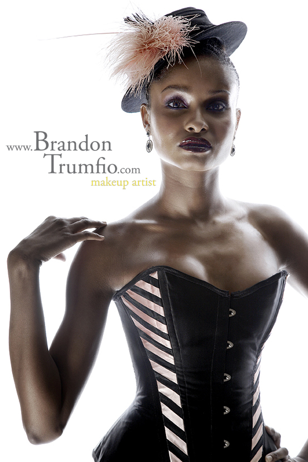 Male model photo shoot of Brandon Trumfio in Chicago, makeup by Brandon Trumfio