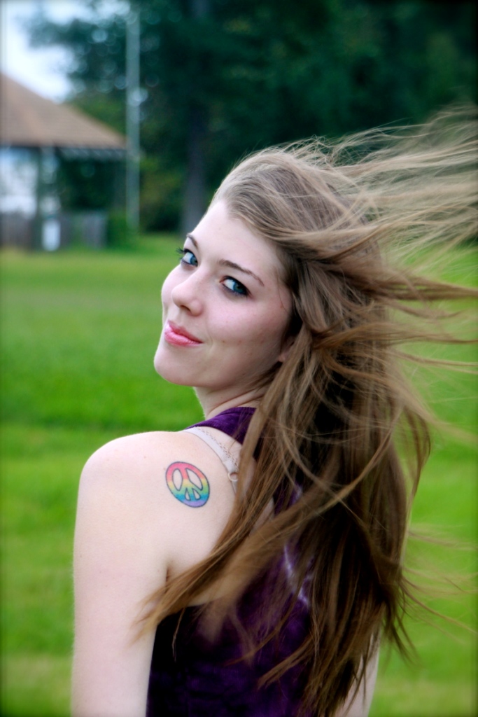 Female model photo shoot of Rainbowpeace by SO_Rumi