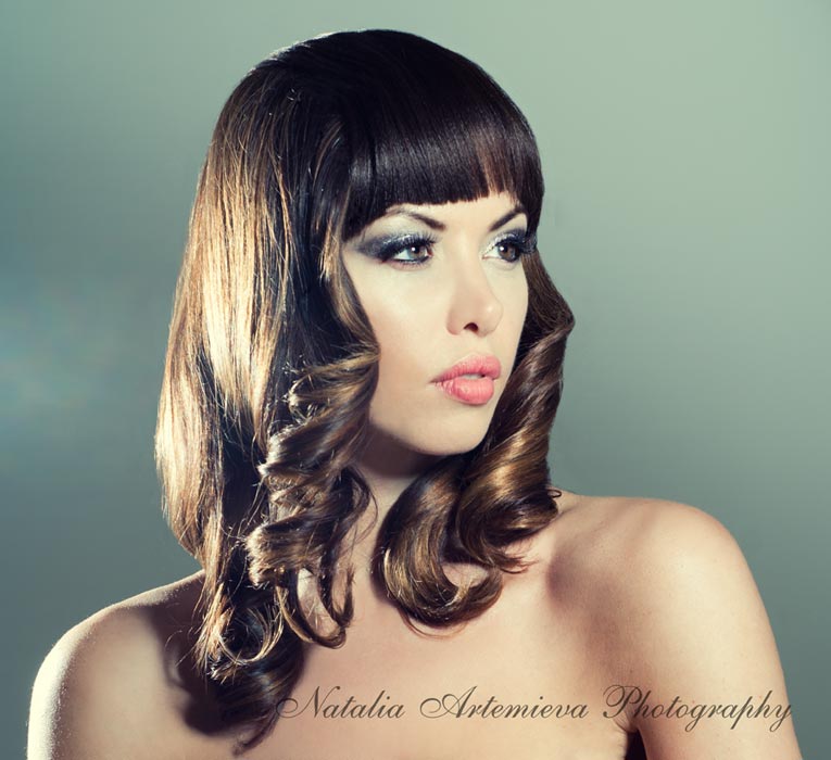 Female model photo shoot of catie morillo by Natalia Artemieva