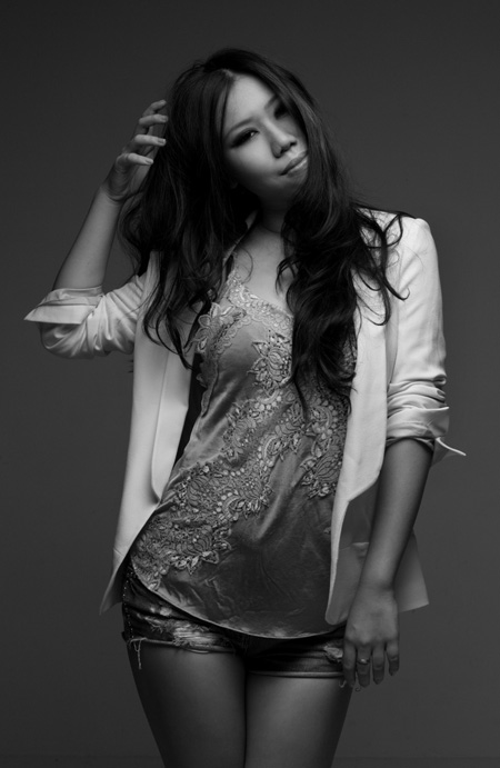 Female model photo shoot of MCMY by Dwayne Foong in Dwayne Foong Photography Studio, Ara Damansara