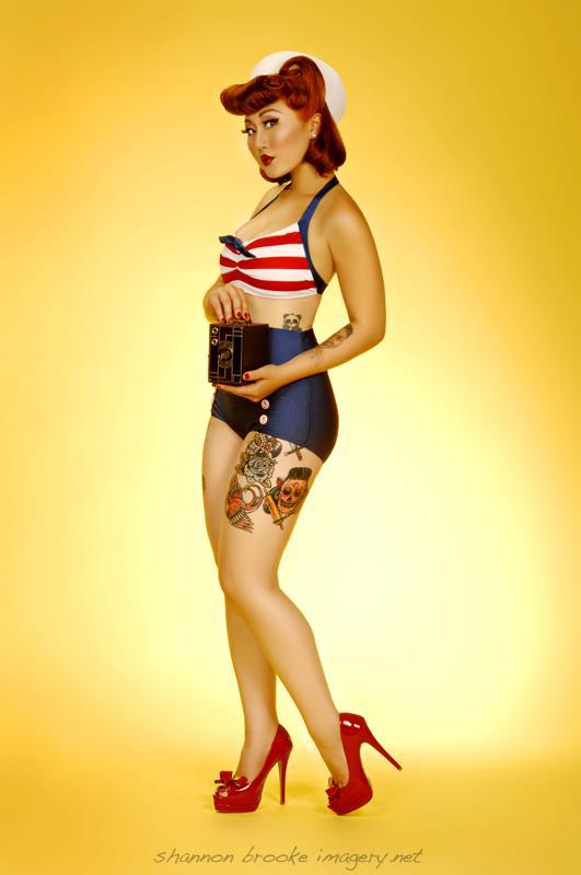 Female model photo shoot of JoAnnie Cakes