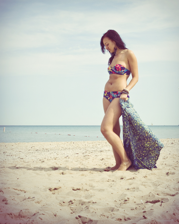 Female model photo shoot of Divinity Photography in Bradford Beach, Milwaukee, WI