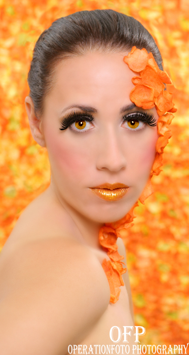 Female model photo shoot of OperationFoto, makeup by Lana Elguera