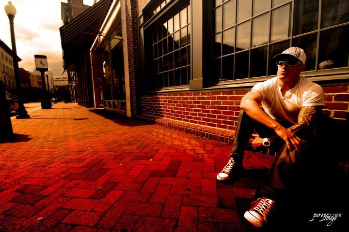 Male model photo shoot of DJrayne in Downtown Norfolk, VA