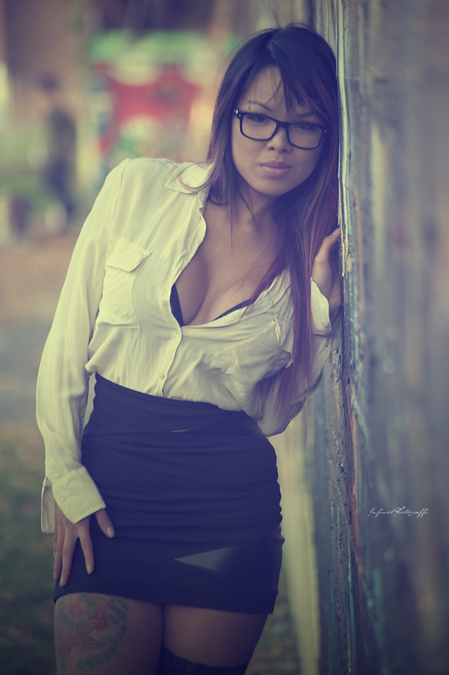 Female model photo shoot of Hun Nguyen by Infinet Photograffi in Ottawa