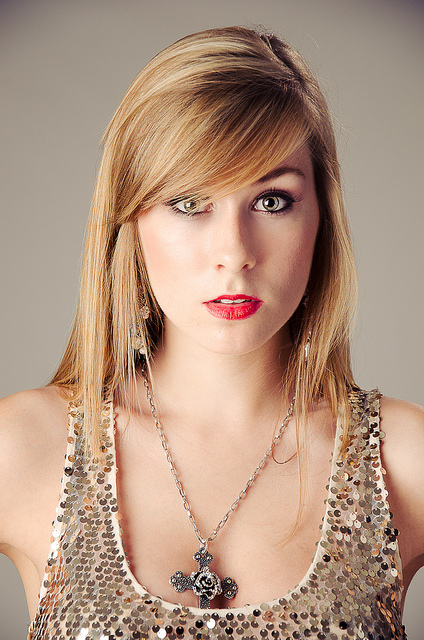 Female model photo shoot of NikkiStewart by Ericson Photography in Studio 1109