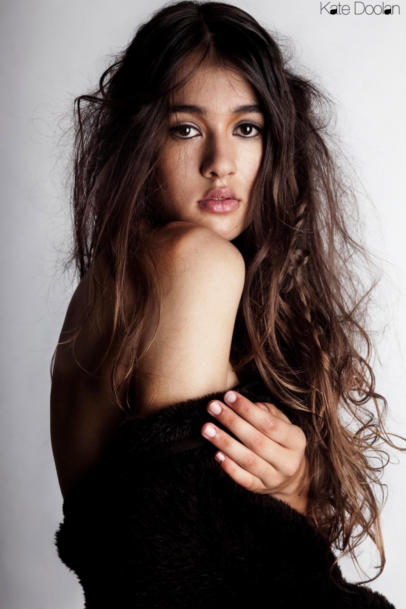 Female model photo shoot of peta winter hairstylist by Kate Doolan