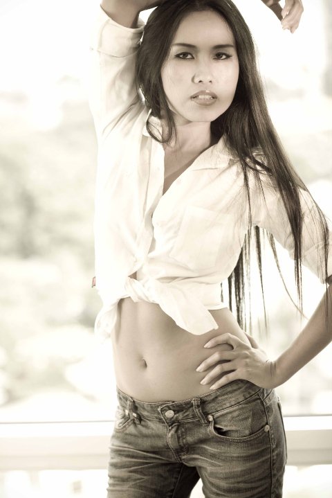 Female model photo shoot of Prisaya in Bangkok