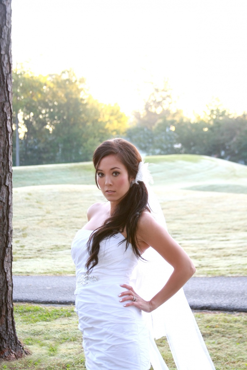 Female model photo shoot of RACHAELm and Shannon Rheinish in Kiln Creek Golf Course