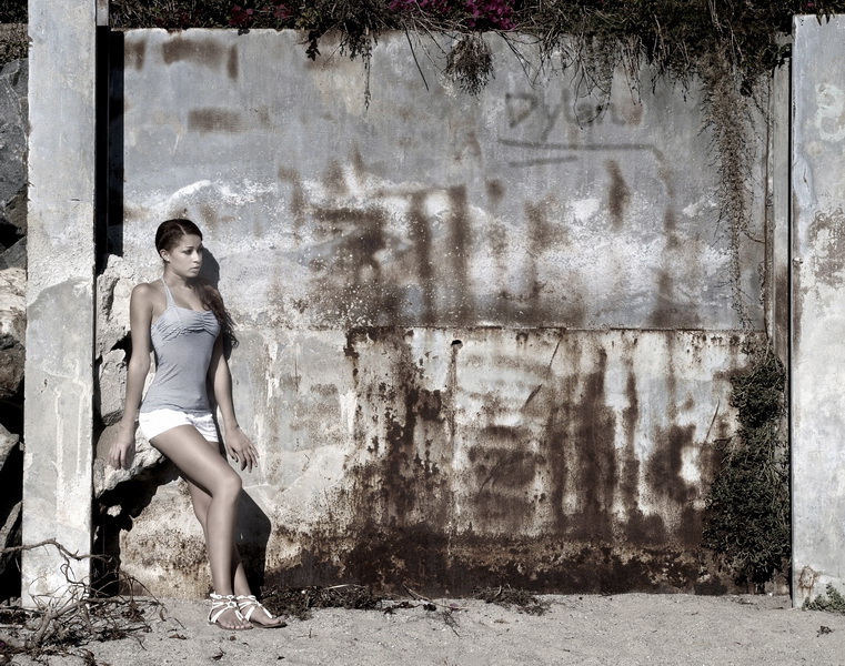 Female model photo shoot of Dylan Victoria in Victoria Beach, Laguna CA