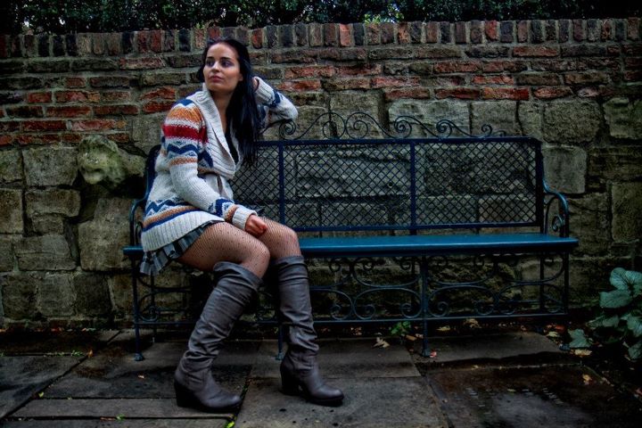 Female model photo shoot of Elisa Cortes in Treasurers House, York