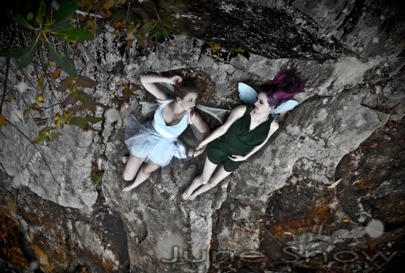 Female model photo shoot of Brienne LaFleur and Tristin Vitriol by June Snow Photography in Graveyard Fields