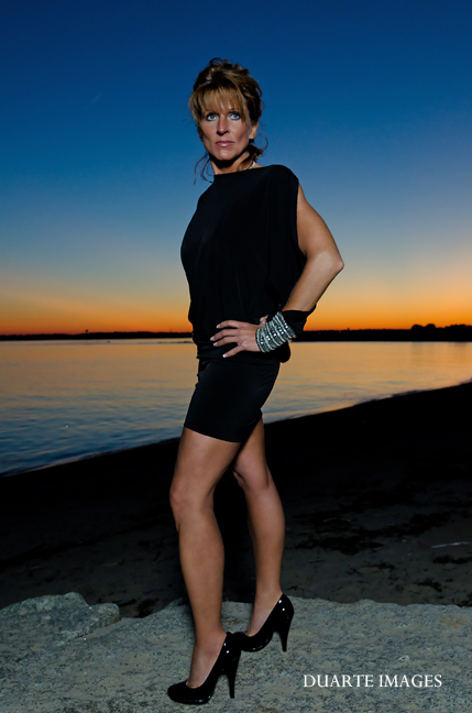 Female model photo shoot of Kathy Katz Eyes by Aaron Duarte in Beach
