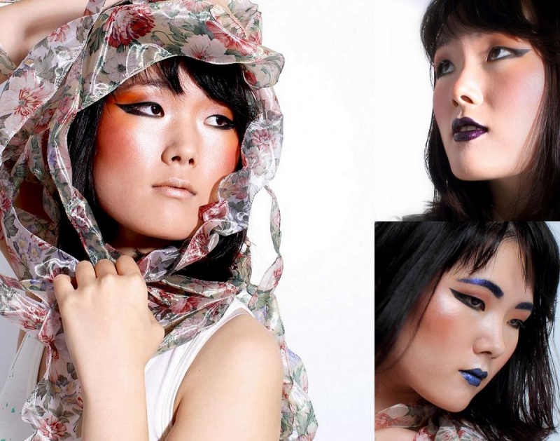 Female model photo shoot of Lauren Fine and Sarah Nami K by 2341132, clothing designed by Elizaveta Yankelovich