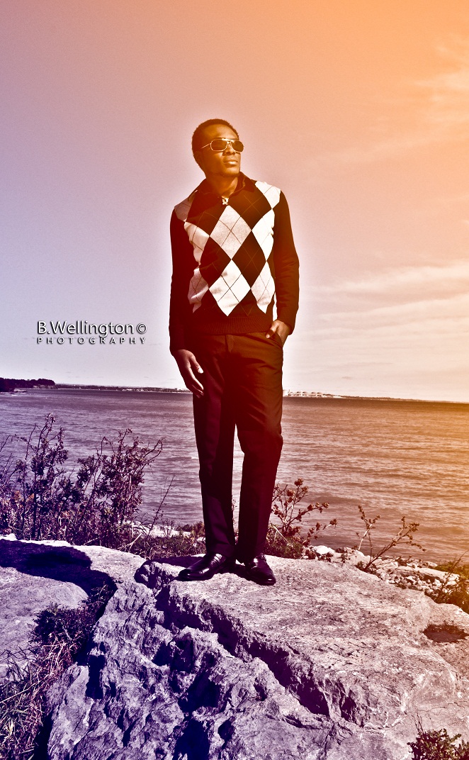 Male model photo shoot of Uche Emmanuel Maduagwu by Brent Wellington, makeup by VDH MakeupArtistryNhair