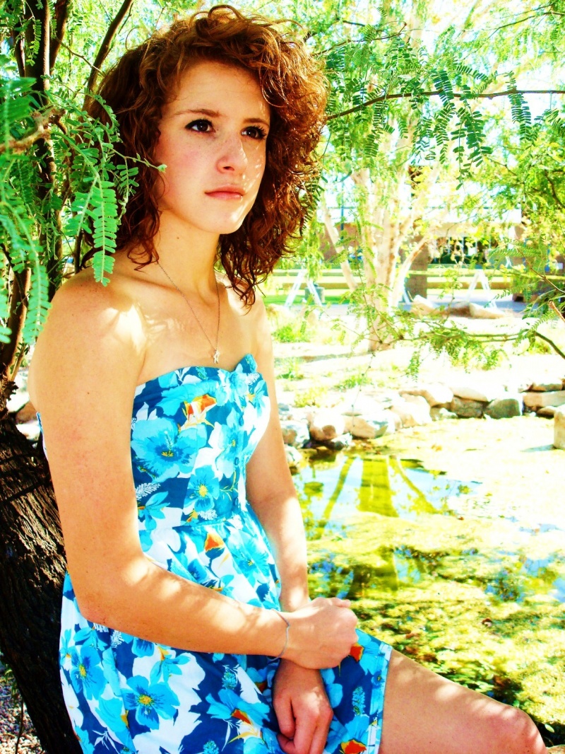 Female model photo shoot of Kristen Campasano in Scottsdale Community College