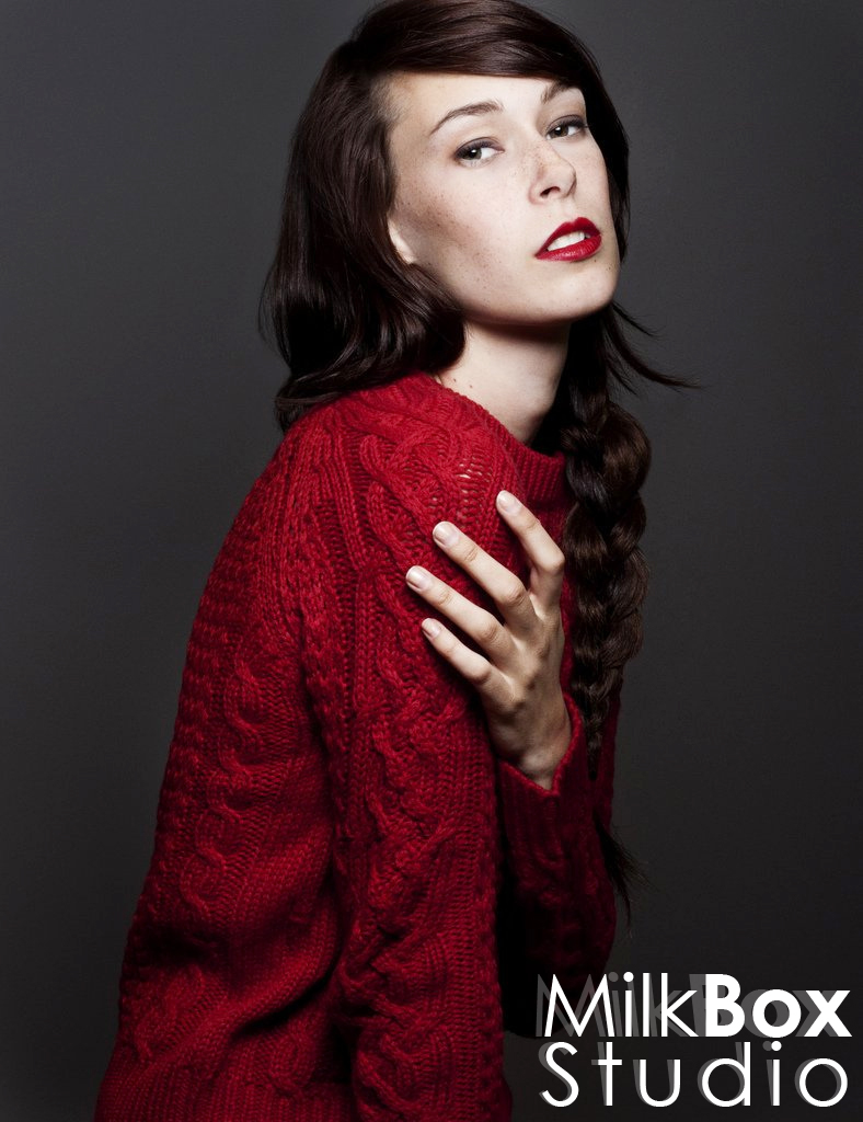 Female model photo shoot of MilkBox Studio