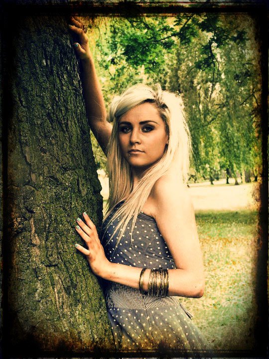 Female model photo shoot of steffiburg in ormeau park
