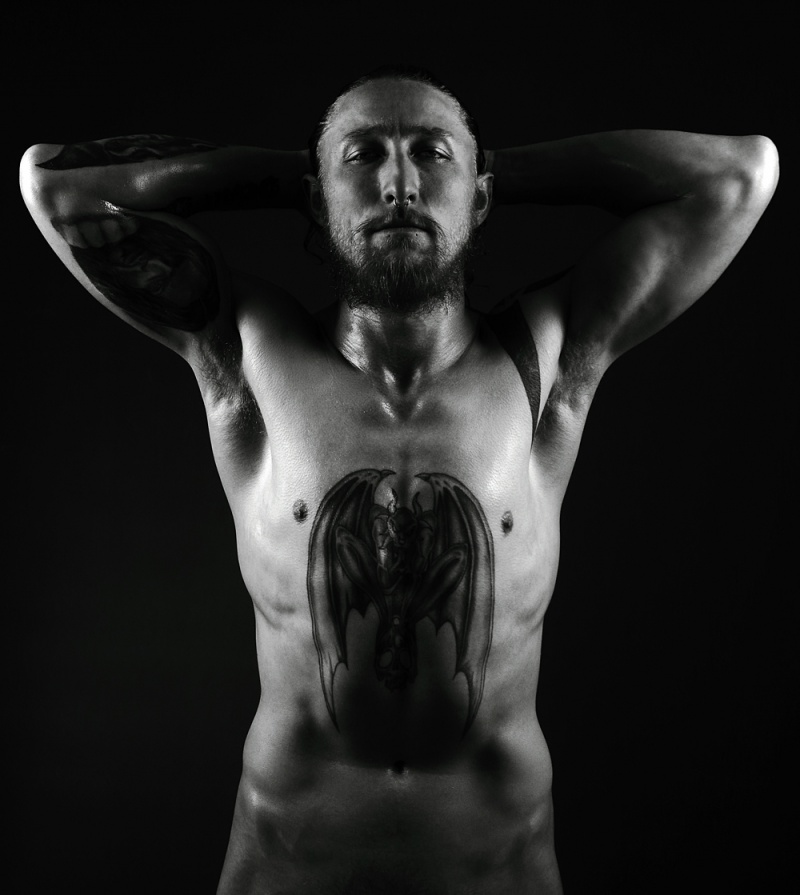 Male model photo shoot of Demon Dundee by AJ Jenkins