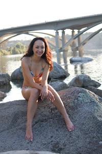 Female model photo shoot of GracieLouK in Folsom, CA