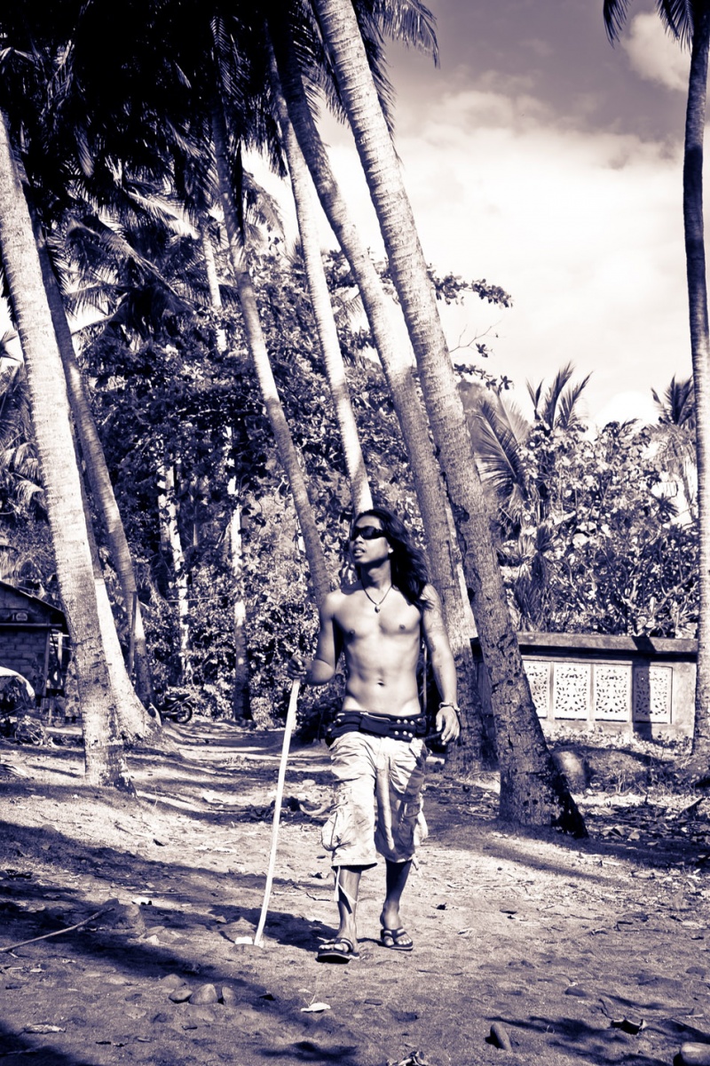 Male model photo shoot of SPN 776 in Bali
