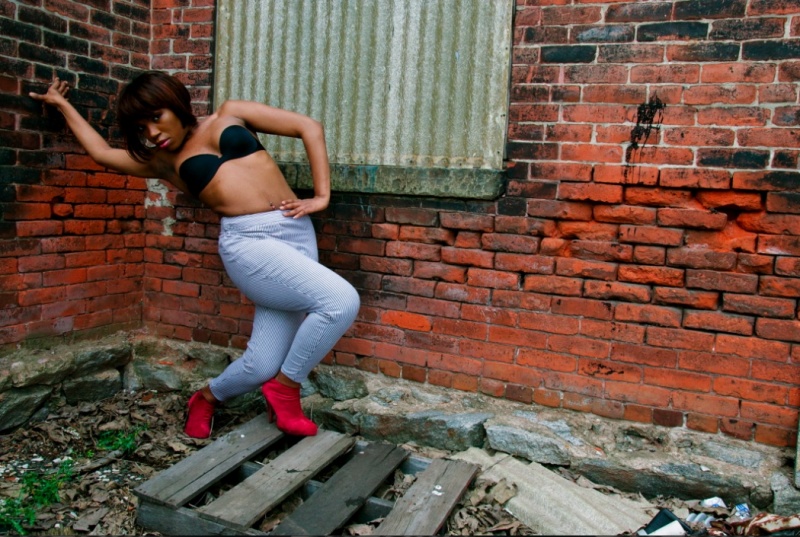 Female model photo shoot of Idioms Fashion and Lynda Jones in Philadelphia