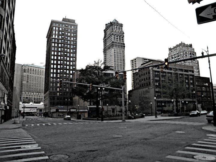 Female model photo shoot of Angela Jamil  in Downtown Detroit, MI