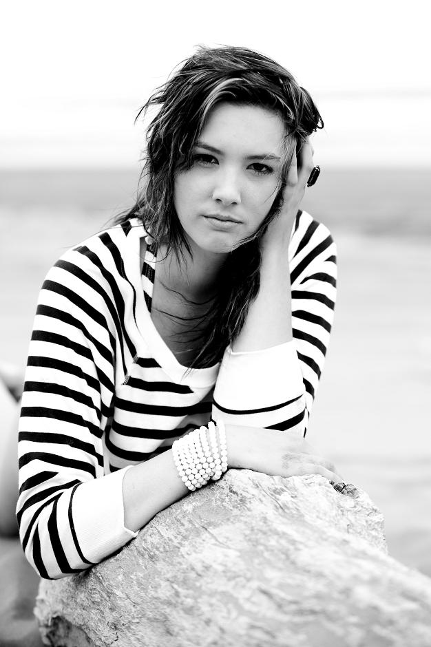 Female model photo shoot of Megan Paige OConnor by Laura Ridley  in foxton beach