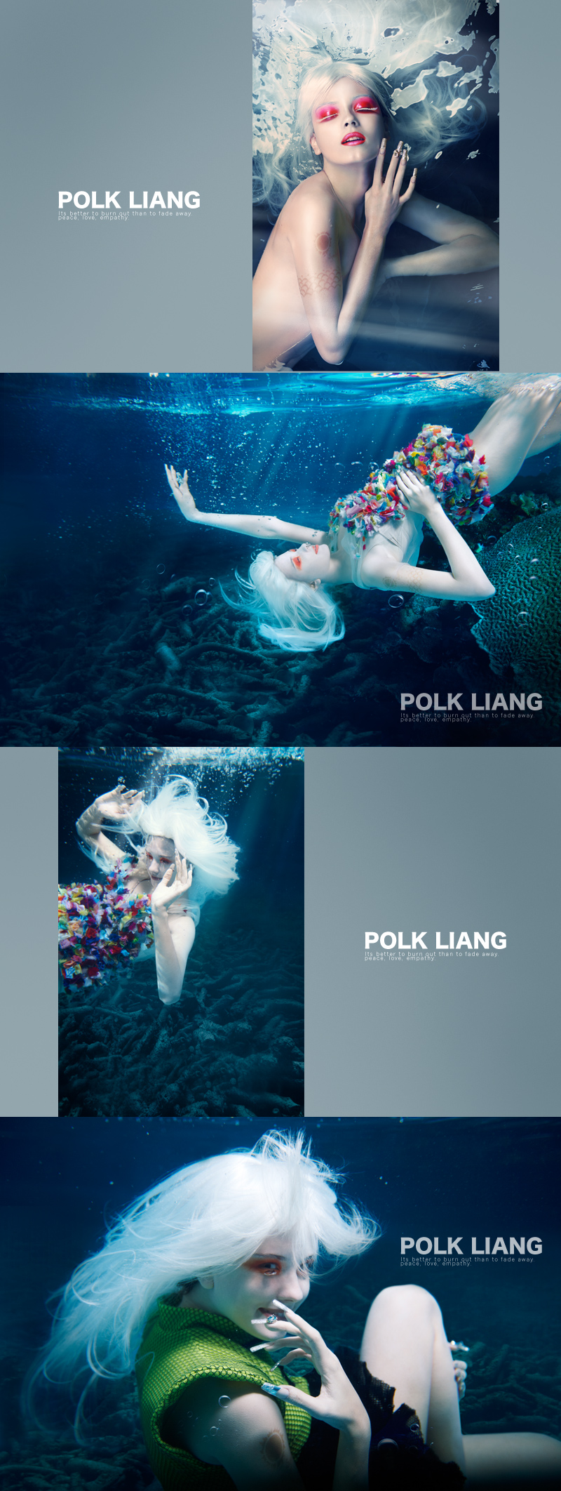 Male model photo shoot of P O L K Liang