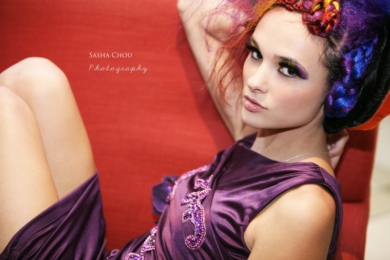 Female model photo shoot of MiiMii Braids by Sasha Chou in Totowa Nj, hair styled by MiiMii Braids, makeup by Arielle Packman