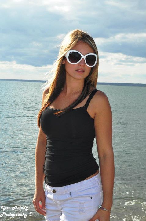 Female model photo shoot of Karissa Nowicki in Cherry & Web Beach, Westport Ma