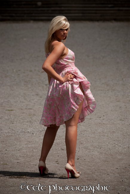 Female model photo shoot of Lauren-Ellen by Celt Photographic