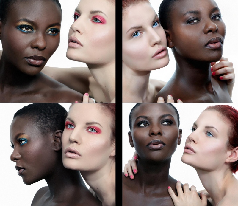 Female model photo shoot of Elle Frostegard and MariahW in Stockholm, makeup by MakeUp By CC