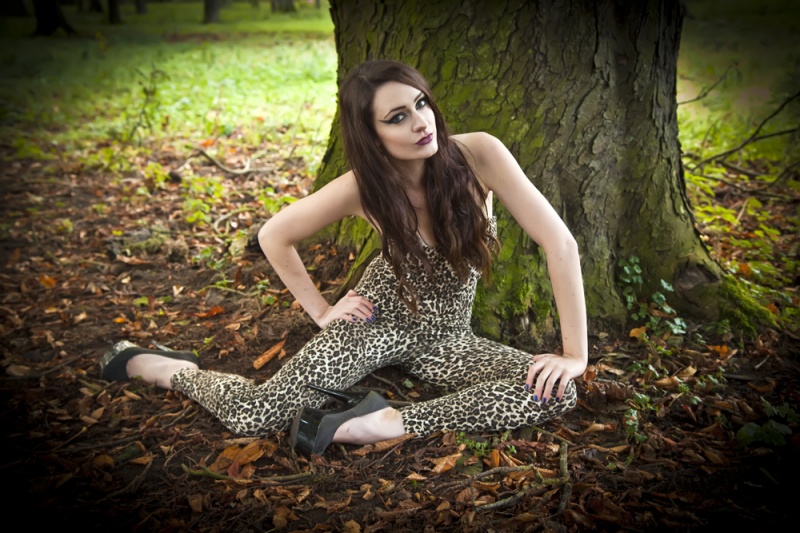 Female model photo shoot of liveinvanilla and SilkSpectre by Paul Stevenson Photogra