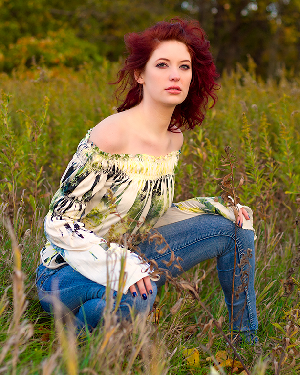 Female model photo shoot of MJ Boughton Photography and Kelly Kirstein in Maybury State Park, MI