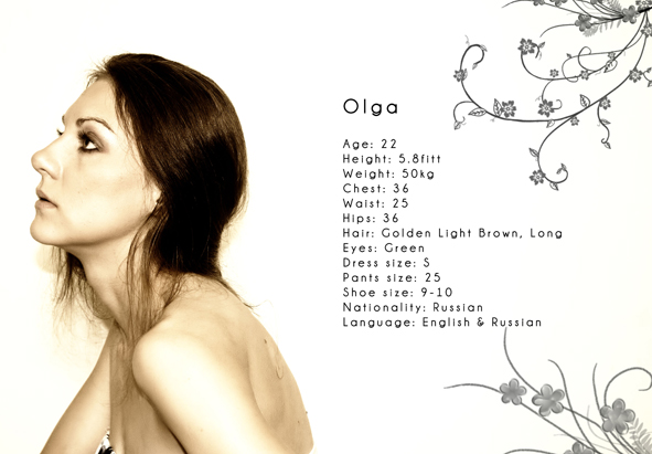 Female model photo shoot of Olga Tyr