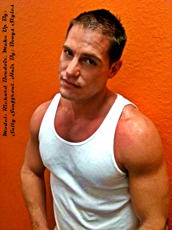 Male model photo shoot of Richard Boudoir in Miami, FL, hair styled by BoogsStyles