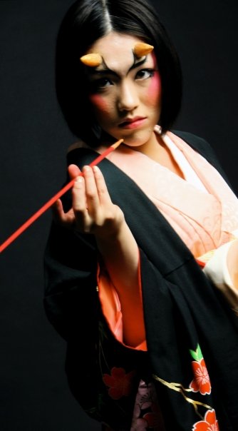 Female model photo shoot of Eri Hayashi in Toronto, Ontario