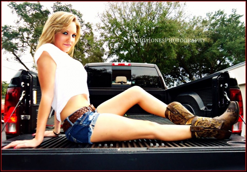 Female model photo shoot of SavannahJo in Bedrock Collision and Repair