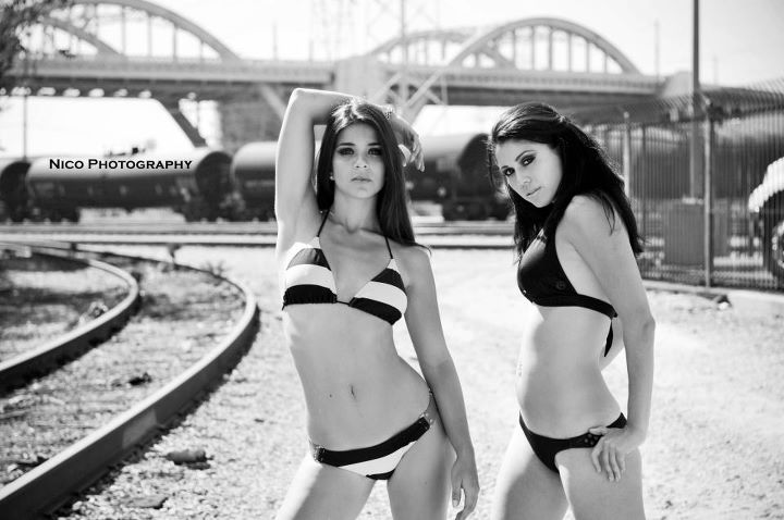 Female model photo shoot of Krizia  and Margot Adrianne by NicoPhoto in Los Angeles, makeup by Makeup By Summer Scott