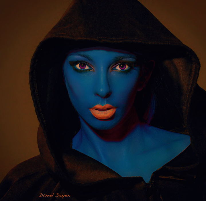 Female model photo shoot of MollyVB by Daniel Doyen, makeup by iFemia